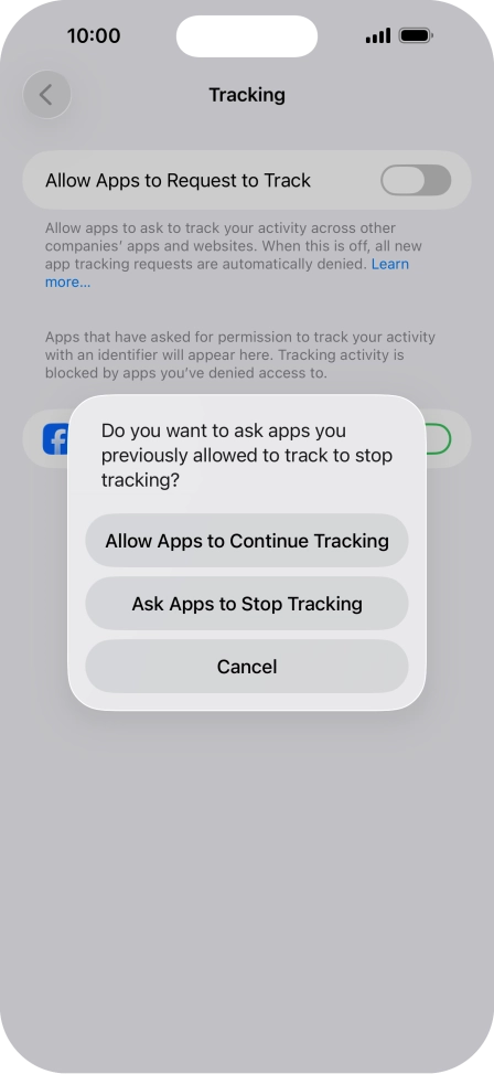 If you turn off the function, press the required setting. If you turn off the function, press the required setting.