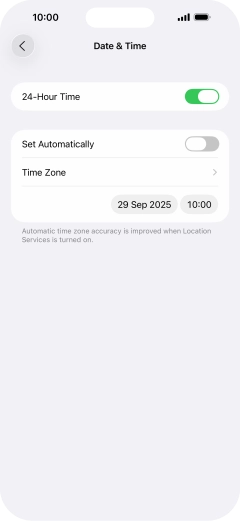 Press the indicator next to Press the indicator next to