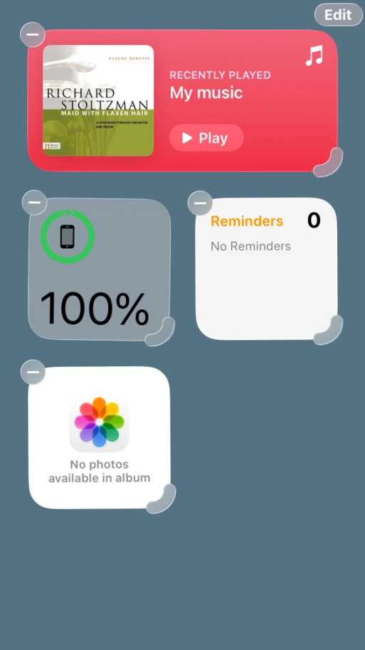 Press Edit. Press Edit.