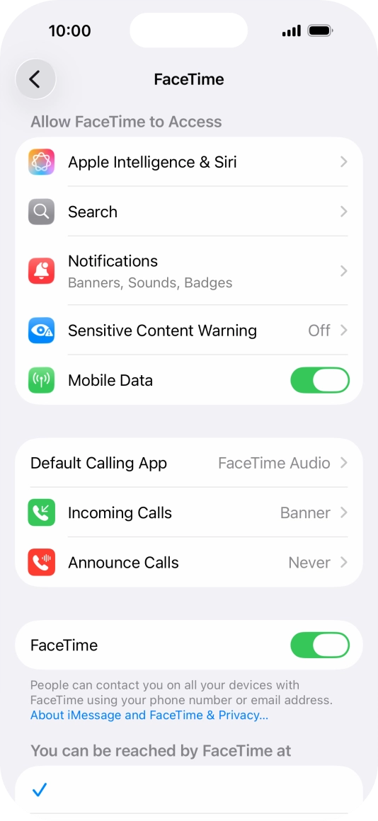 Press the indicator next to Press the indicator next to