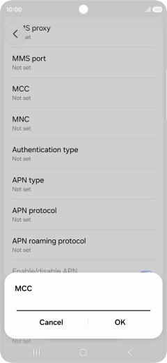 Key in 234 and press OK. Key in 234 and press OK.
