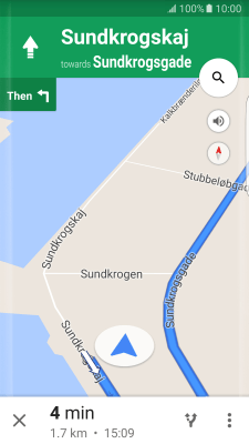 google maps on samsung active 2