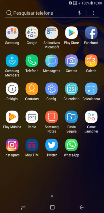 Pressione Play Store. Pressione Play Store.