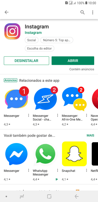 Pressione a tecla de início para finalizar e voltar à tela inicial. Pressione a tecla de início para finalizar e voltar à tela inicial.