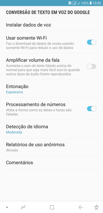 Pressione a tecla de início para finalizar e voltar à tela inicial. Pressione a tecla de início para finalizar e voltar à tela inicial.
