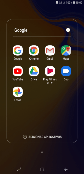 Pressione YouTube. Pressione YouTube.