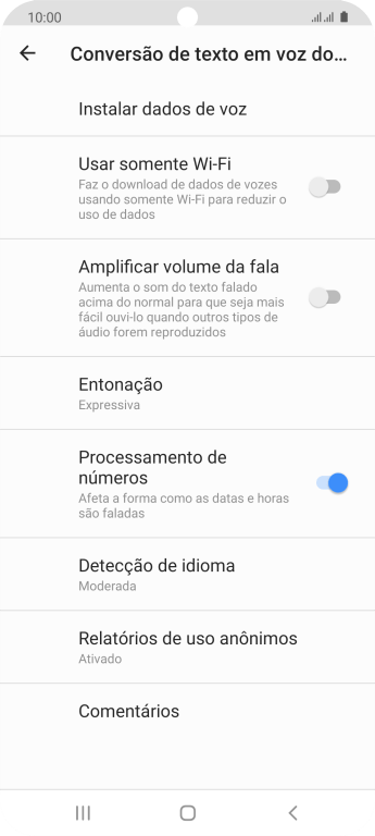 Pressione a tecla de início para finalizar e voltar à tela inicial. Pressione a tecla de início para finalizar e voltar à tela inicial.