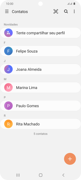 Deslize para a direita a partir do lado esquerdo da tela. Deslize para a direita a partir do lado esquerdo da tela.