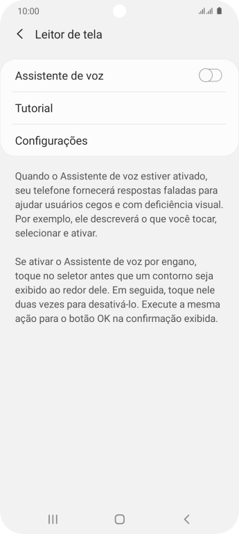 Pressione Configurações. Pressione Configurações.