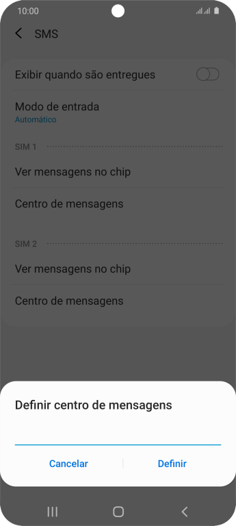 Se você é cliente TIM com DDD 11, 12, 13, 14, 15, 16, 17, 18 ou 19, deve inserir +551181138200 e pressionar Definir. Se você é cliente TIM com DDD 11, 12, 13, 14, 15, 16, 17, 18 ou 19, deve inserir +551181138200 e pressionar Definir.