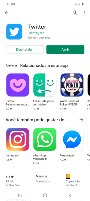 Pressione a tecla de início para finalizar e voltar à tela inicial. Pressione a tecla de início para finalizar e voltar à tela inicial.