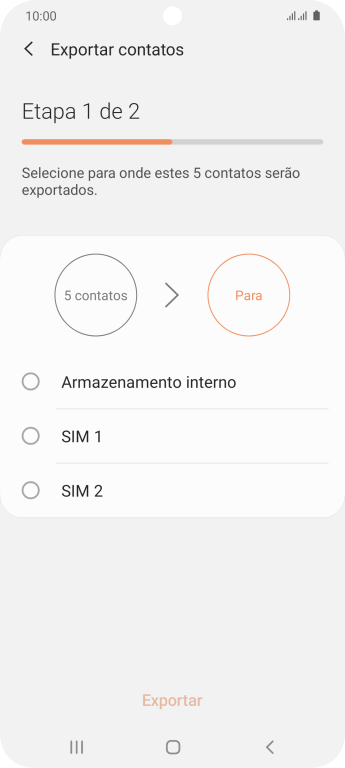 Pressione o chip desejado. Pressione o chip desejado.