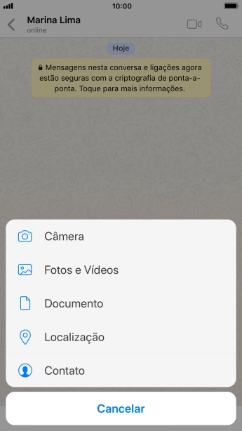 Pressione Fotos e Vídeos. Pressione Fotos e Vídeos.