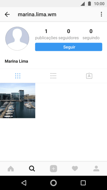 Pressione Seguir. Pressione Seguir.