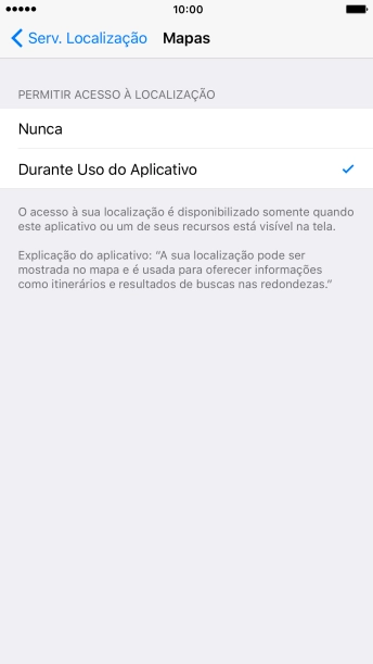 Pressione a configuração desejada para ativar ou desativar a função. Pressione a configuração desejada para ativar ou desativar a função.