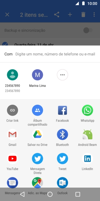 Pressione Salvar no Drive Pressione Salvar no Drive