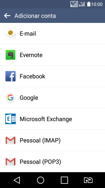 Pressione E-mail. Pressione E-mail.