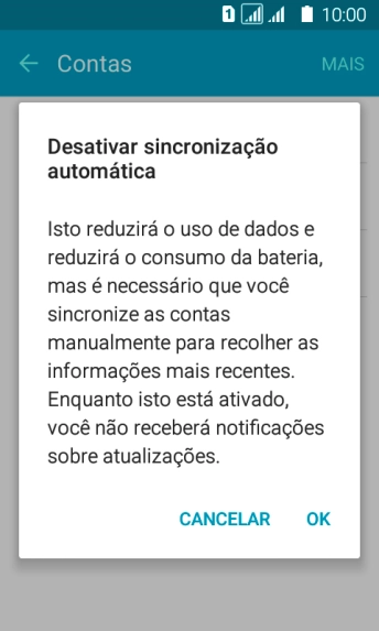 Pressione OK para ativar ou desativar a função. Pressione OK para ativar ou desativar a função.
