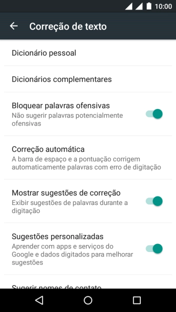 Pressione a tecla de início para voltar à tela inicial. Pressione a tecla de início para voltar à tela inicial.