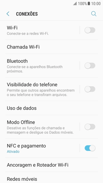 Pressione Ancoragem e Roteador Wi-Fi. Pressione Ancoragem e Roteador Wi-Fi.