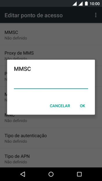 Digite http://mms.tim.br e pressione OK. Digite http://mms.tim.br e pressione OK.