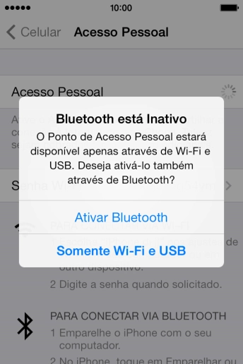 Pressione Somente Wi-Fi e USB. Agora está estabelecida a conexão de Internet do computador via celular. Pressione Somente Wi-Fi e USB. Agora está estabelecida a conexão de Internet do computador via celular.