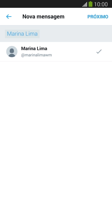Pressione PRÓXIMO. Pressione PRÓXIMO.