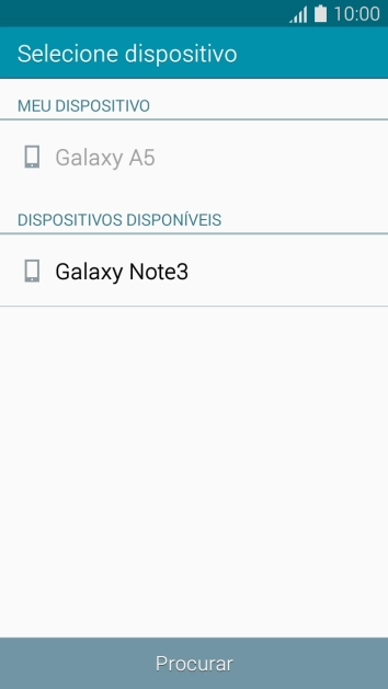 Pressione o dispositivo Bluetooth desejado, e aguarde um instante enquanto o arquivo é transferido. Pressione o dispositivo Bluetooth desejado, e aguarde um instante enquanto o arquivo é transferido.
