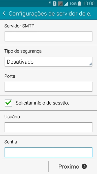 Pressione Próximo. Pressione Próximo.