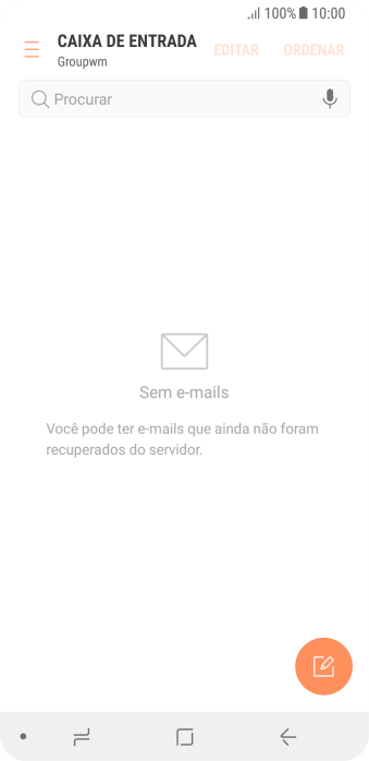 Deslize para a direita a partir do lado esquerdo da tela. Deslize para a direita a partir do lado esquerdo da tela.
