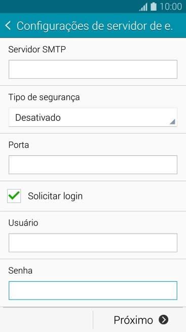 Pressione Próximo. Pressione Próximo.