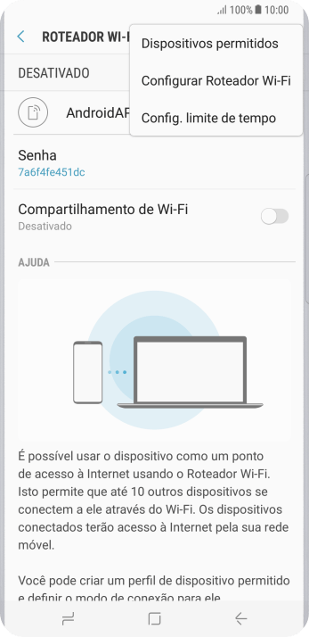 Pressione Configurar Roteador Wi-Fi. Pressione Configurar Roteador Wi-Fi.