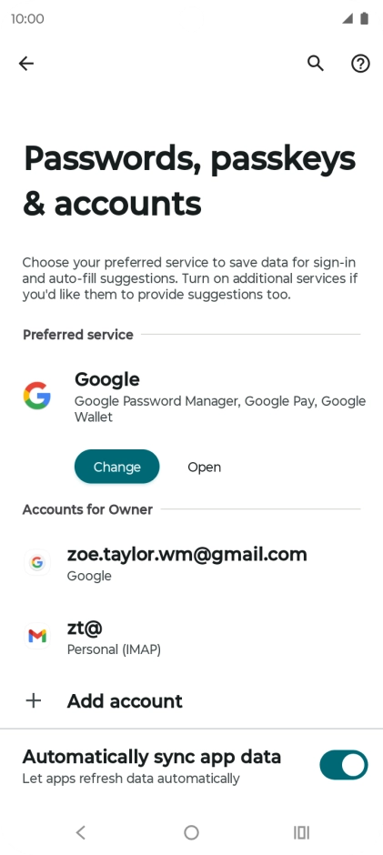 Press the Home key to return to the home screen. Press the Home key to return to the home screen.