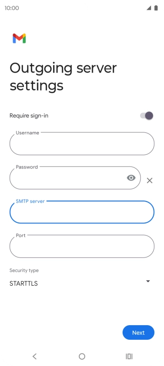 Press the field below Press the field below