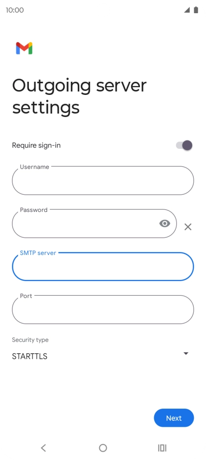 Press the field below Press the field below