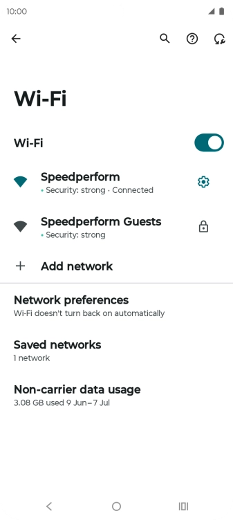 Press the Home key to return to the home screen. Press the Home key to return to the home screen.