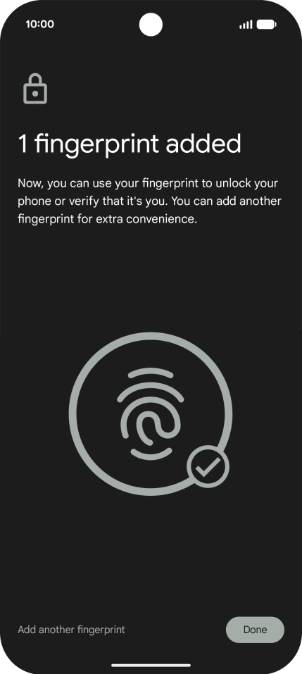 Press Done. Press Done.