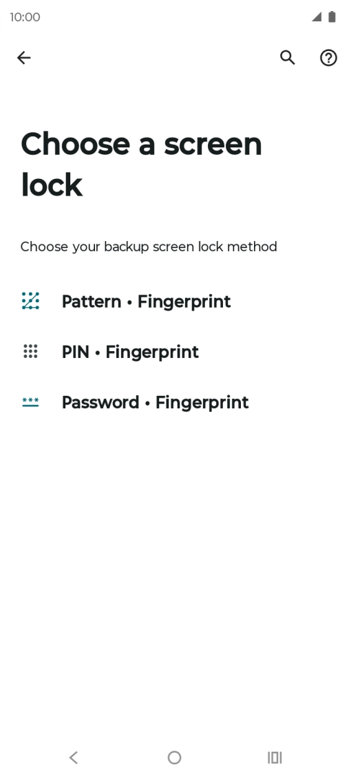 Press the required phone lock code and follow the instructions on the screen to create an additional phone lock code. Press the required phone lock code and follow the instructions on the screen to create an additional phone lock code.