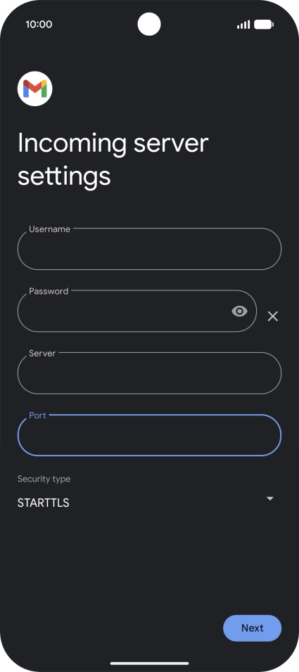 Press the drop down list below Press the drop down list below