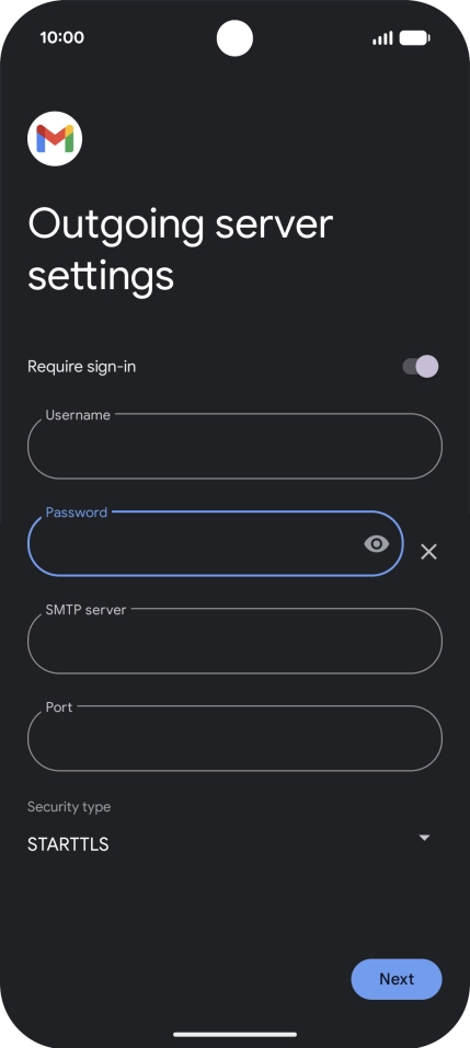 Press the field below Press the field below
