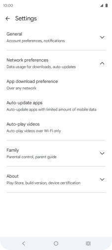 Press Auto-update apps. Press Auto-update apps.
