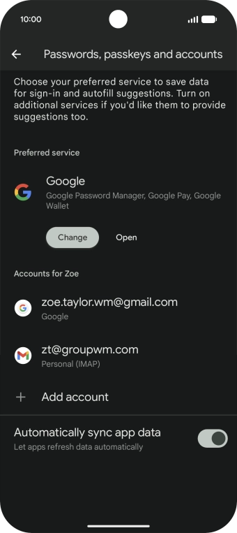 Press the indicator next to Press the indicator next to