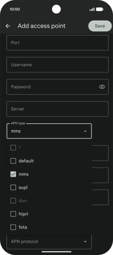 Press arrow up. Press arrow up.