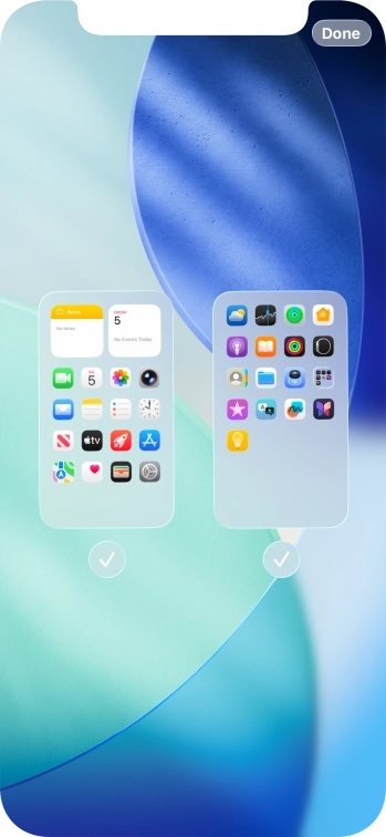 Press Done. Press Done.