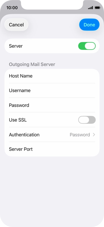 Press the indicator next to Press the indicator next to