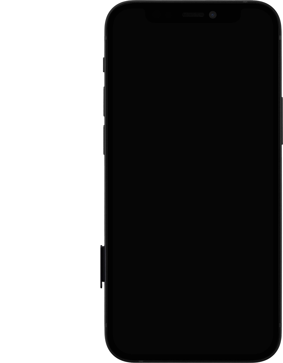 Remove the SIM holder from your phone. Remove the SIM holder from your phone.