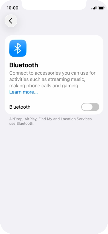 Press the indicator next to Press the indicator next to