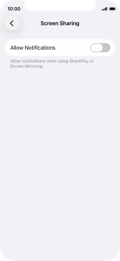 Press the indicator next to Press the indicator next to