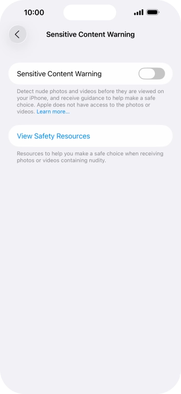 Press the indicator next to Press the indicator next to