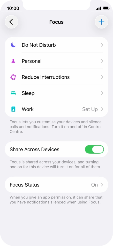Press Do Not Disturb. Press Do Not Disturb.
